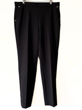Anne Klein Dress Pants Black Size L